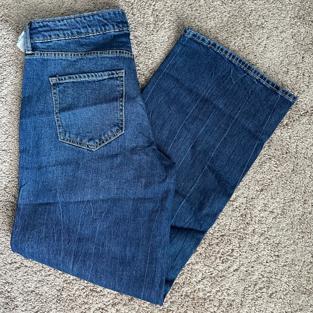 Old Navy Mid-Rise Wide Leg Fit.